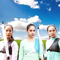 Bunga Citra Lestari, Chelsea Islan, dan Tara Basro siap membintangi film 3 Srikandi. Foto: MVP Pictures