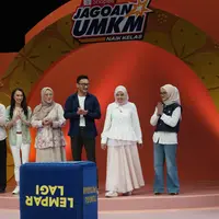 Para juri dan mentor Shopee Jagoan UMKM Naik Kelas kembali hadir memberikan semangat bagi para peserta di episode ketiga. (Foto: Istimewa)