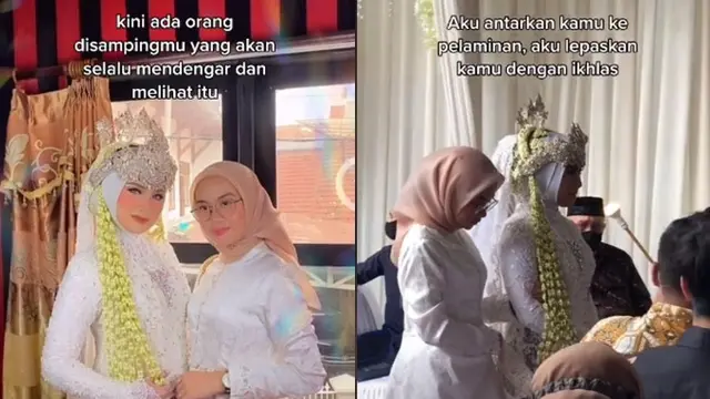9 Tahun Bersama, Momen Wanita Melepas Sahabatnya saat Menikah Ini Bikin Haru