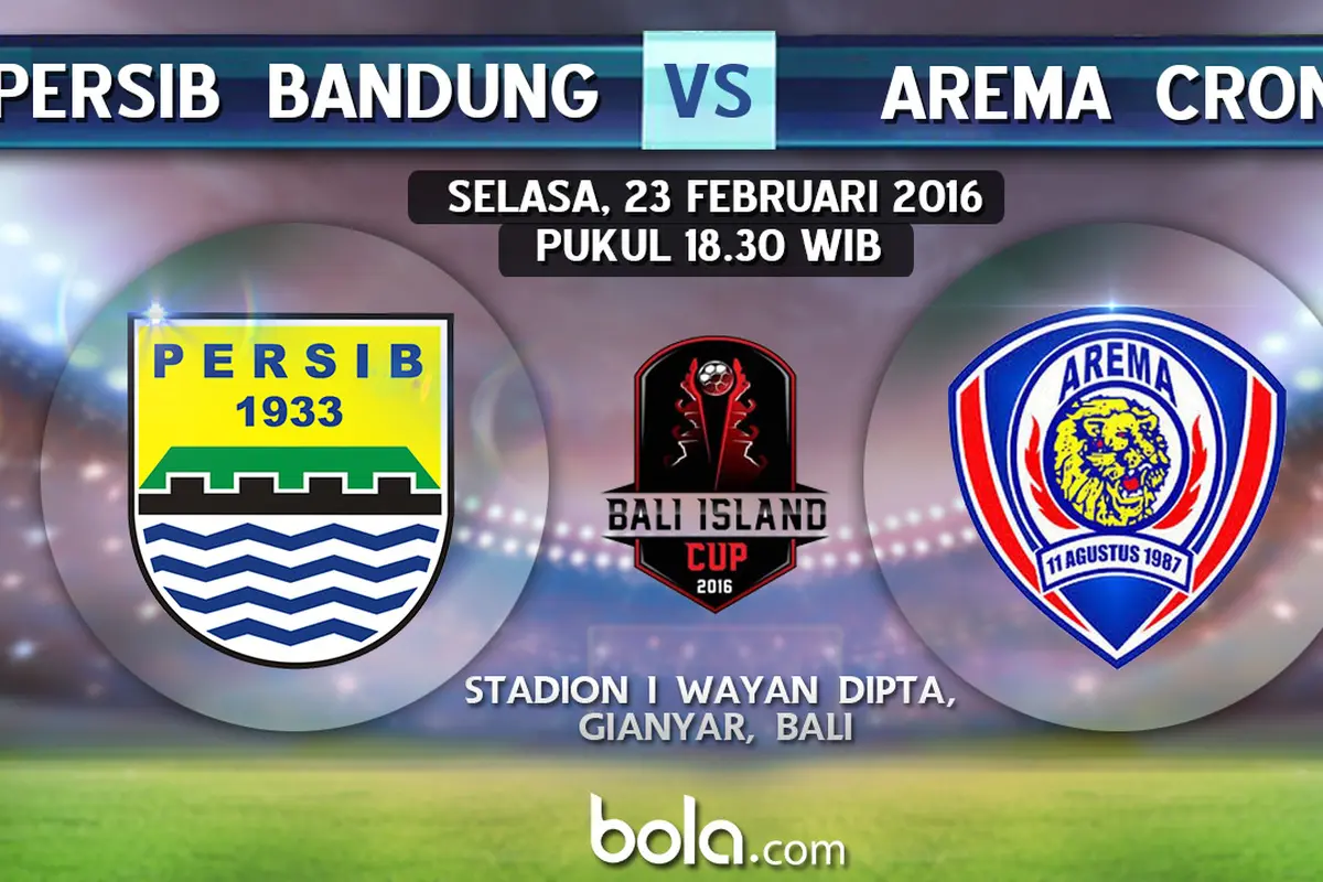 Persib Bandung vs Arema Cronus (bola.com/Rudi Riana)