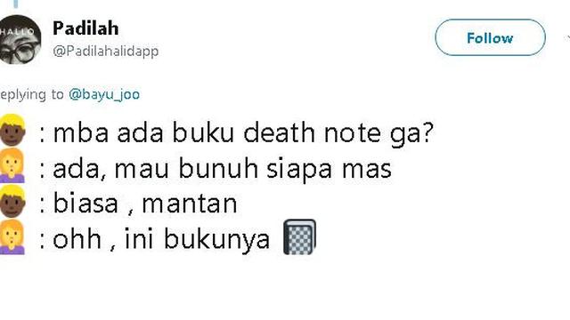 Percakapan Netizen ‘Di Toko Buku’