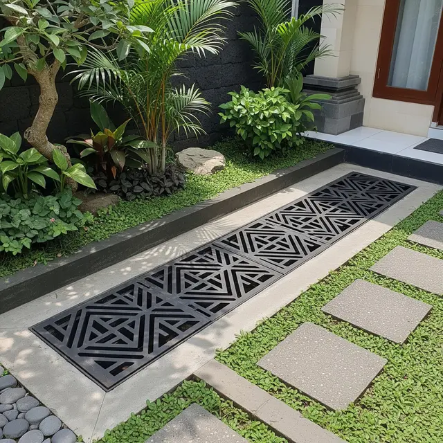 6 Ide Saluran Air Terbuka yang Tetap Terlihat Estetik, Fungsional dan Percantik Eksterior