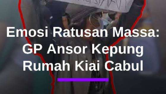 EMOSI! Ratusan Warga Hingga GP Ansor Kepung Rumah Kiai Cabul di Ponpes Pati