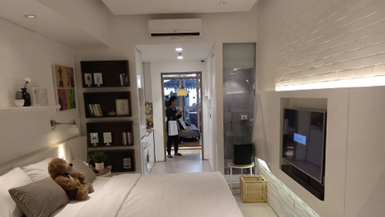 Desain Skandinavia di unit Apartemen Skandinavia Tangerang Tahap 1
