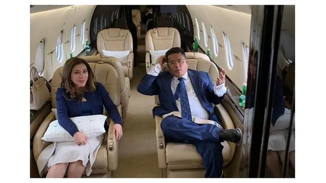 Momen Seleb Indonesia Saat Naik Jet Pribadi, Ada Maia Estianty dan Syahrini
