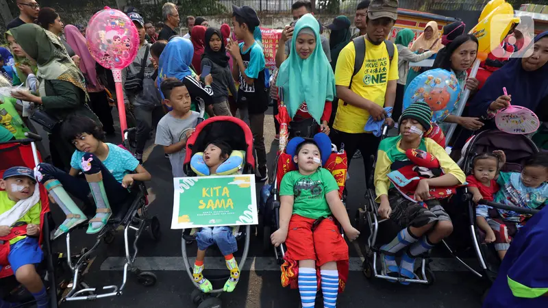 Hari Cerebral Palsy Sedunia di Car Free Day