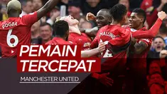 Berita video pemain-pemain yang masuk dalam daftar tercepat dalam berlari saat berlaga di skuat Manchester United. Siapa sajakah?