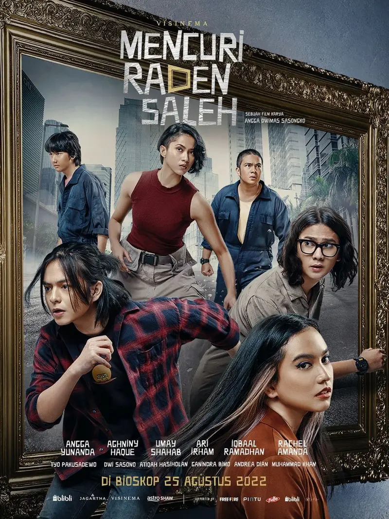 Poster film Mencuri Raden Saleh. (Foto: Dok. Instagram @mencuriradensalehfilm)