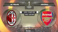 Liga Europa_AC Milan Vs Arsenal (Bola.com/Adreanus Titus)