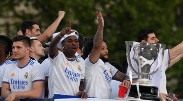 Pesta Real Madrid Juara La Liga Spanyol