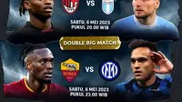 Daftar Siaran Big Match Liga Italia 2022/2023 Matchday 34 di Vidio, Sabtu 6 Mei 2023