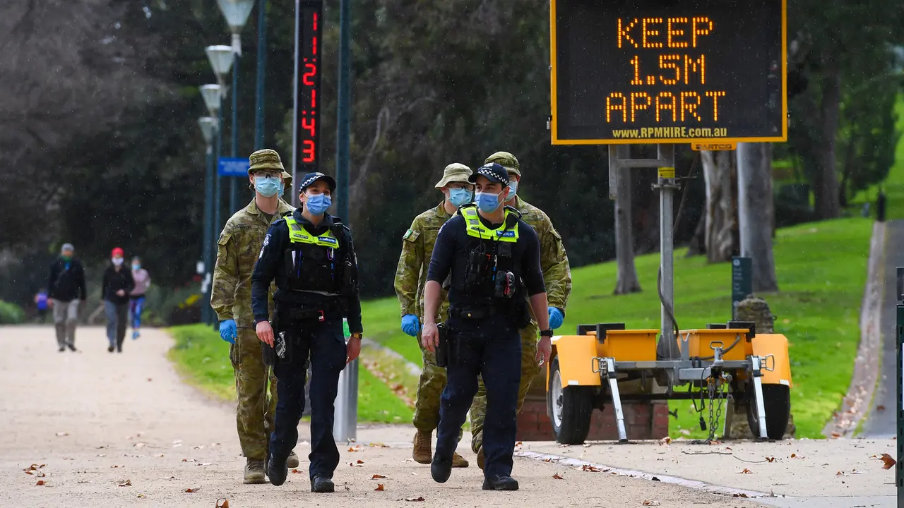 Darurat Corona COVID-19, Militer Dikerahkan di Melbourne