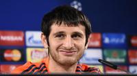 Gelandang CSKA Moskwa asal Rusia, Alan Dzagoev. (AFP/Tobias Schwarz)