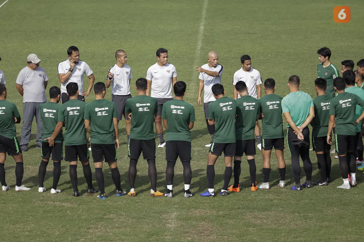 Latihan Timnas Indonesia