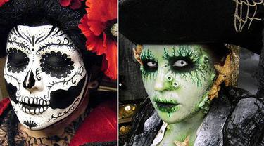 5 Makeup Halloween Seram Tapi Keren Beauty Fimela Com
