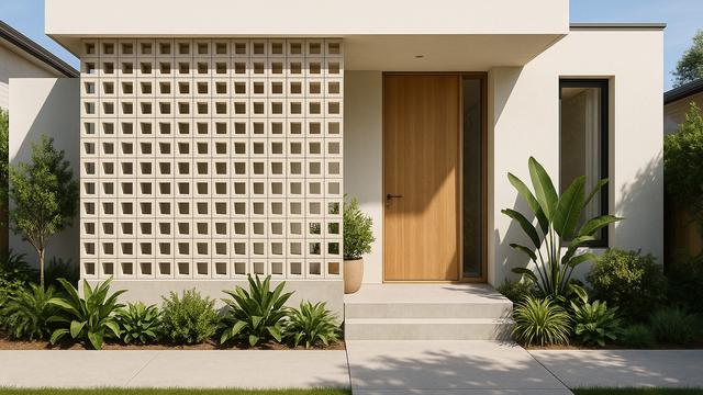 8 Desain Rumah dengan Dinding Roster Minimalis, Pilihan Tepat untuk ...