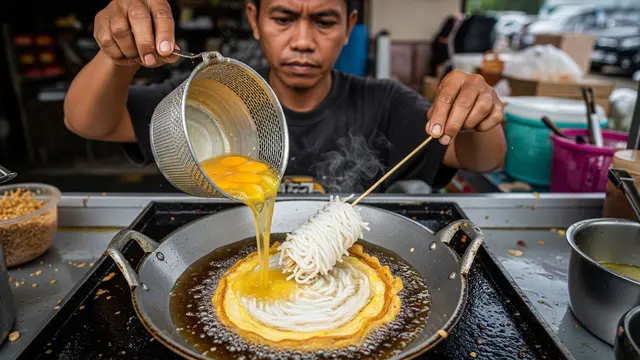 4 Tips Membuat Telur Gulung Bihun Tidak Berantakan ala Jajanan Kaki Lima, Anti Gagal