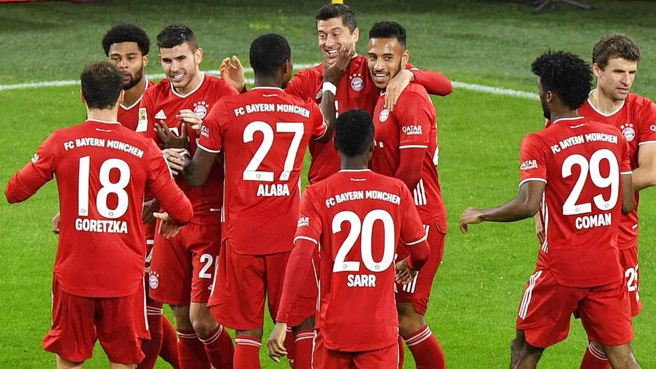 Bayern Munchen Bungkam Borussia Dortmund di Signal Iduna Park