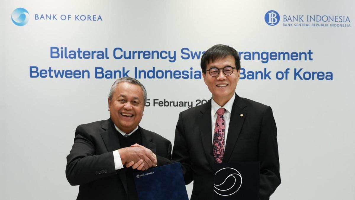 BI dan Bank of Korea Sepakat Perpanjang Pertukaran Mata Uang Lokal Rp 115 Triliun