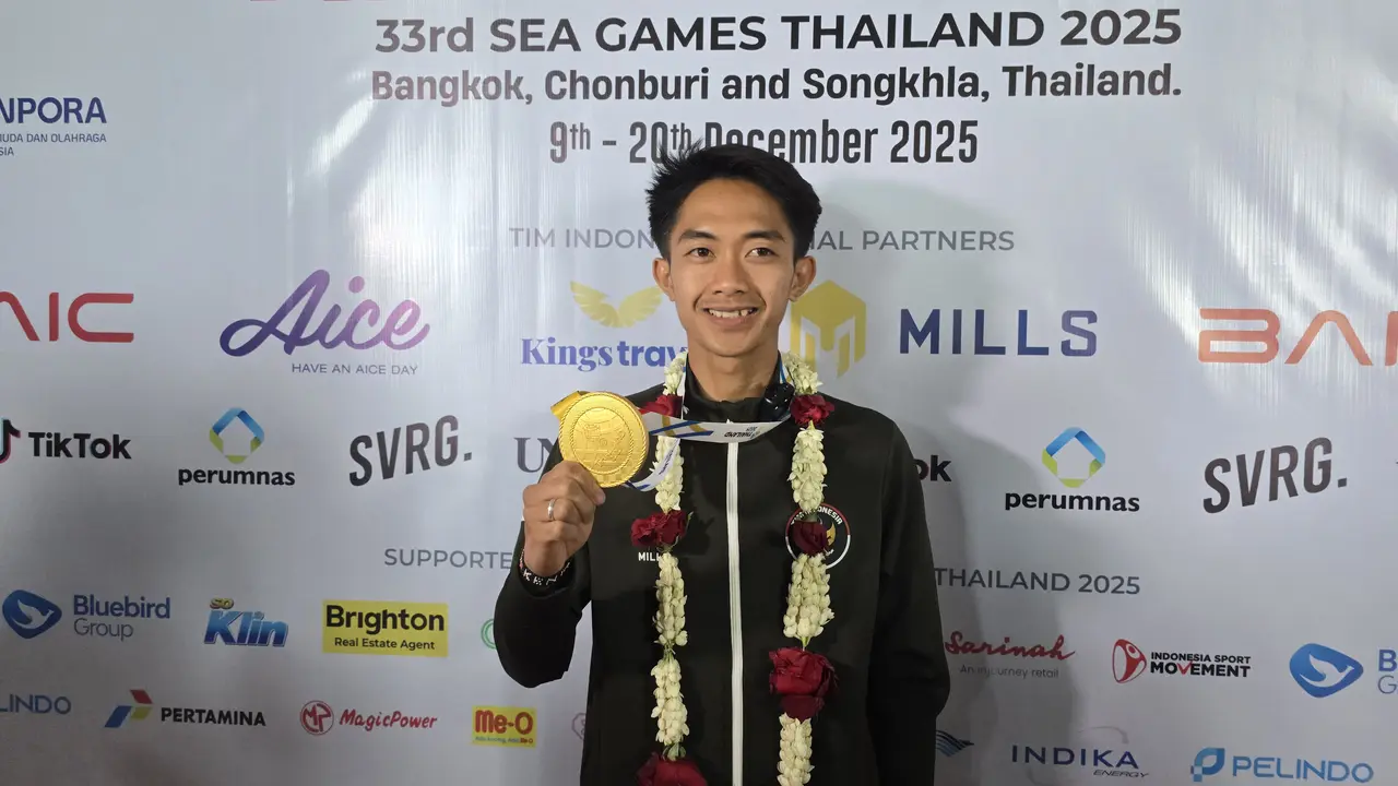 Robi Syianturi rebut emas marathon putra SEA Games 2025