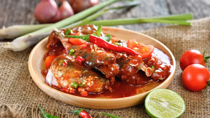 sarden pedas