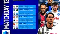Jadwal dan Live Streaming Liga Italia 2022/2023 Matchday 13 di Vidio, 5-7 November 2022
