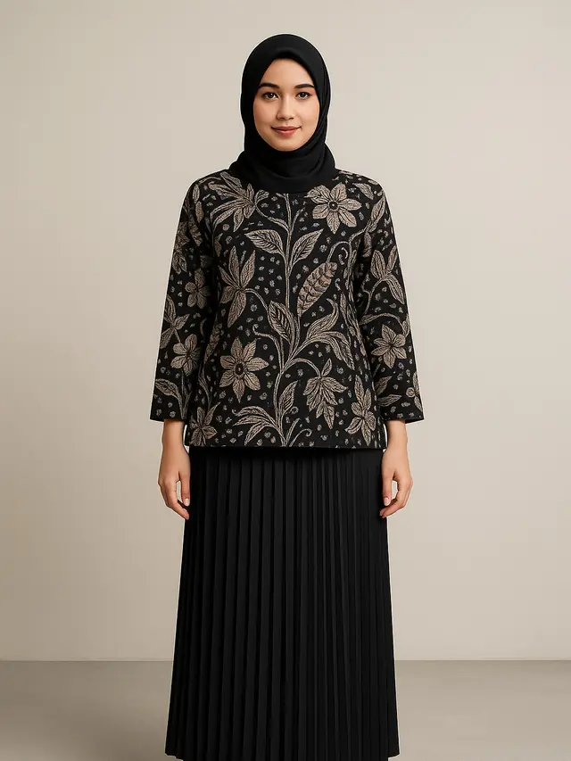7 Model Baju Batik Setelan Rok Panjang Terbaru, Anggun dan Cocok dalam Berbagai Acara