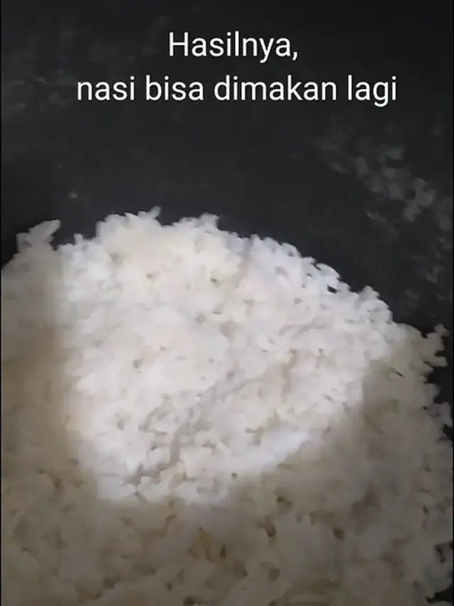 Cara Bikin Nasi Kering Sisa di Rice Cooker Jadi Pulen dan Enak
