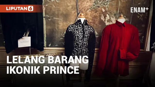 Barang Ikonik Milik Mendiang Pop Superstar Prince akan Dilelang Online