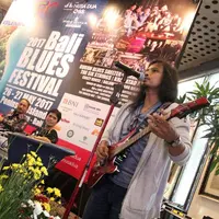 Gugun Blues Shelter, preskon Bali Blues Festival (Bintang Pictures)