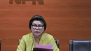 Wakil Ketua KPK Basaria Panjaitan memberi keterangan soal OTT Kendari saat jumpa pers di Gedung KPK, Jakarta, Kamis (1/3). KPK menduga Wali Kota Kendari Adriatma Dwi Putra dan cagub Sultra Asrun menerima suap dari pengusaha. (Liputan6.com/Herman Zakharia)