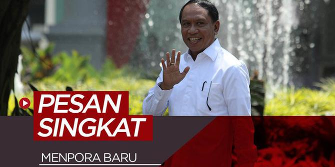 VIDEO: Pesan Singkat Presiden Jokowi untuk Menpora yang Baru