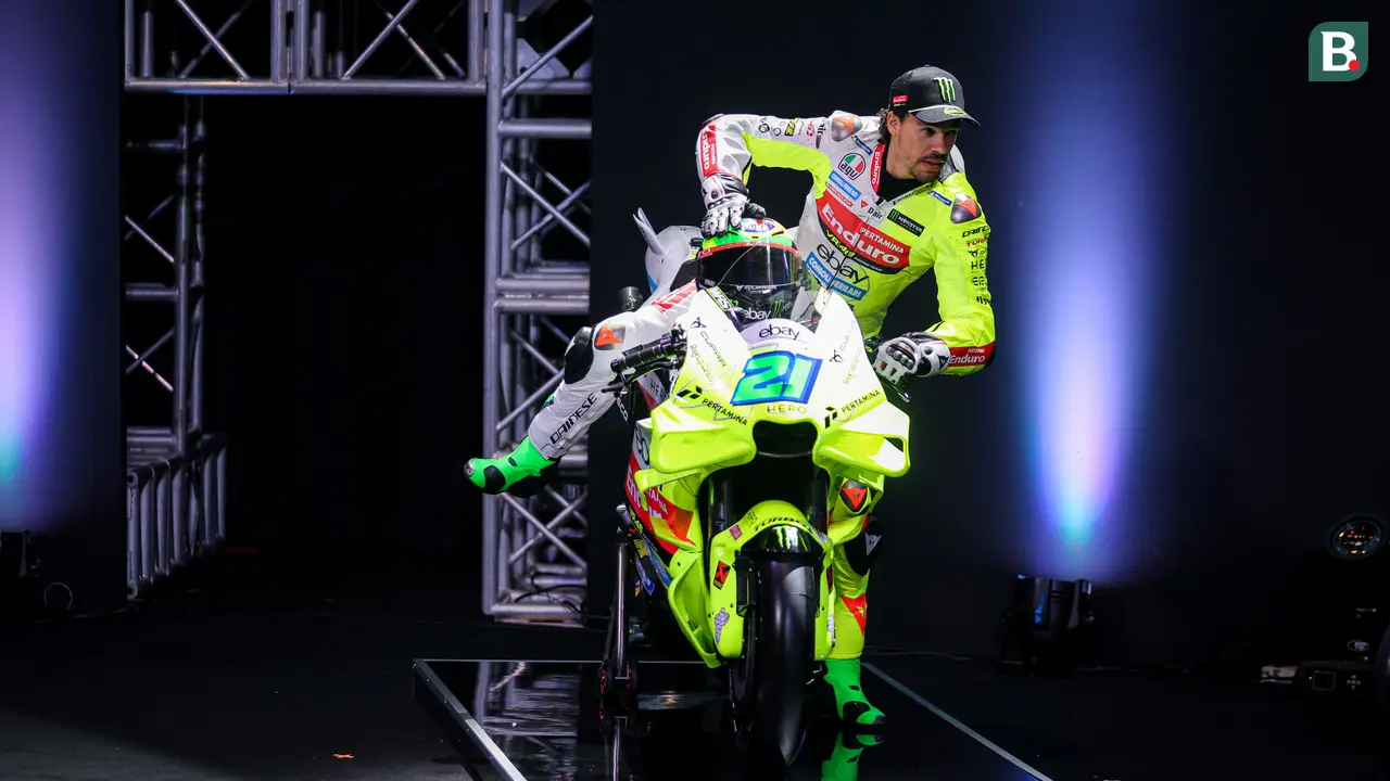Foto: Detail Menakjubkan Livery Motor Pertamina Enduro VR46 untuk MotoGP2025