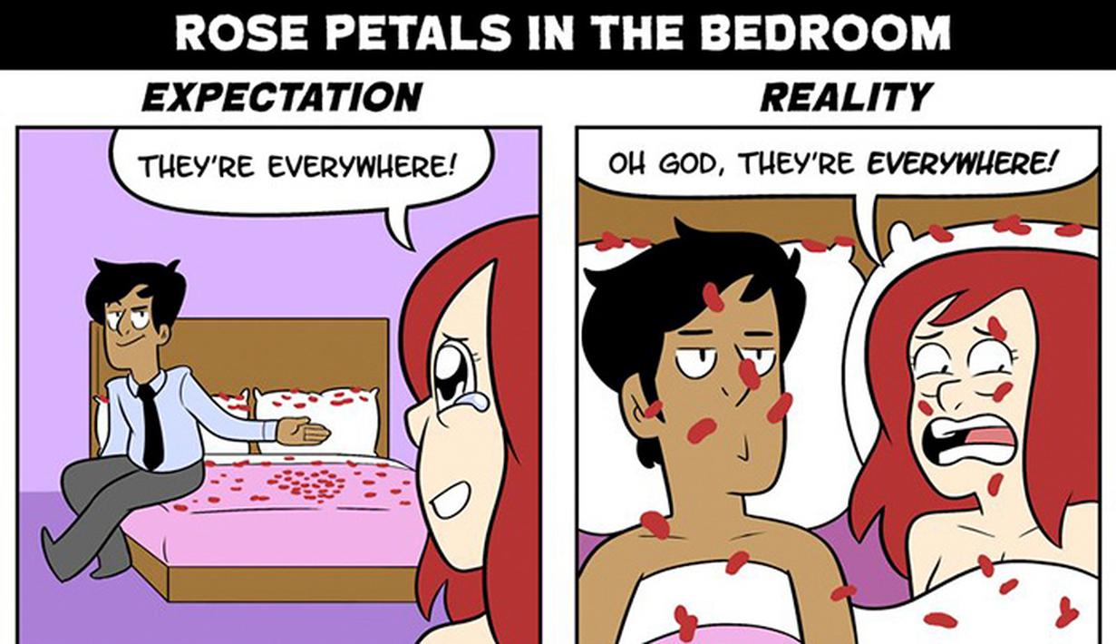 Komik Lucu Nggak Semua Yang Tampak Romantis Gampang Dilakukan