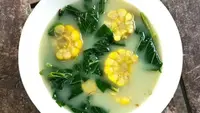Resep bobor bayam jagung manis. (dok. Cookpad @ibutina)