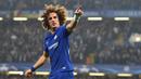 1. David Luiz - Bek asal Brasil ini memutuskan untuk bergabung dengan Arsenal dari Chelsea pada musim 2019 ini. David Luiz dimahar sebesar 20 juta euro. (AFP/Glyn Kirk)