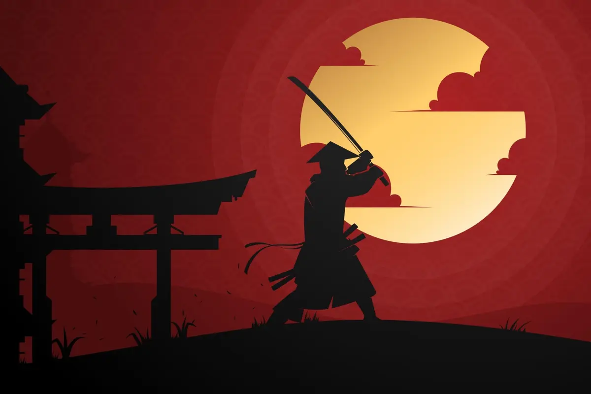 Ilustrasi Samurai, Jepang