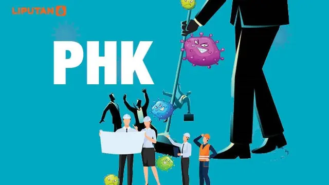 Banner Infografis Ancaman Gelombang PHK Massal Akibat Corona. (Liputan6.com/Trieyasni)