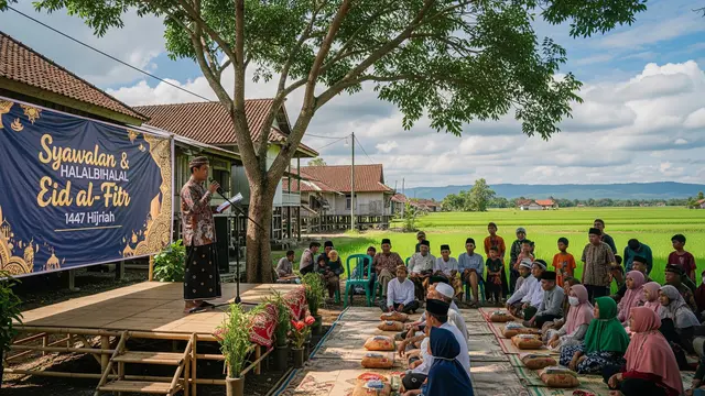 MC Acara Syawalan Lebaran Idulfitri 1447 Hijriah di Lingkungan RT