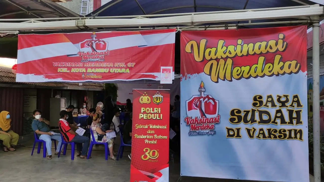 Polda Metro Jaya menginisiasi Vaksinasi Merdeka untuk kado HUT ke 76 RI