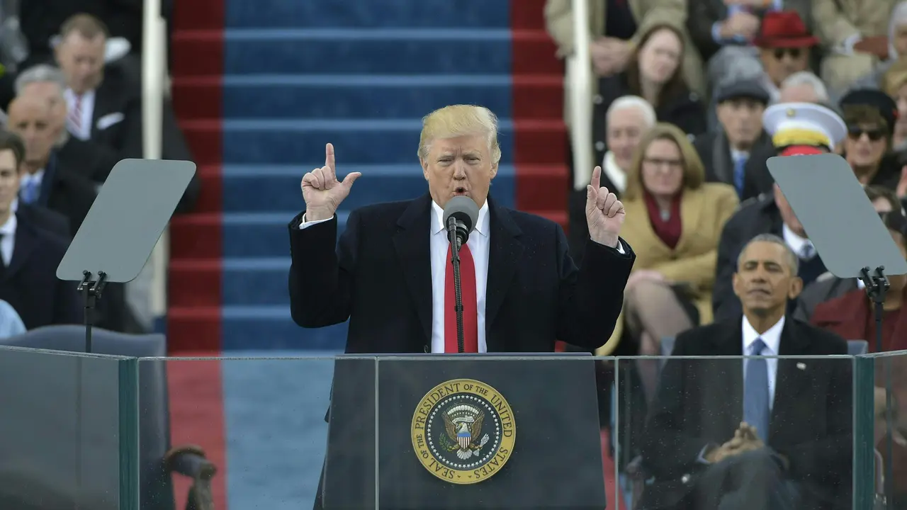 20170121- Pidato Donald Trump -AFP Photo