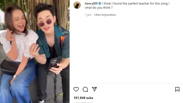 Rossa - Henry Lau (Foto: Instagram/@itsrossa910)