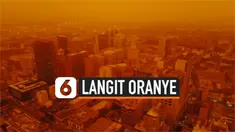 langit oranye