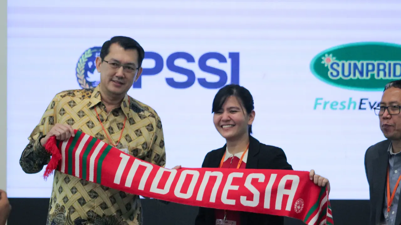 PSSI, Sunpride, Timnas Indonesia