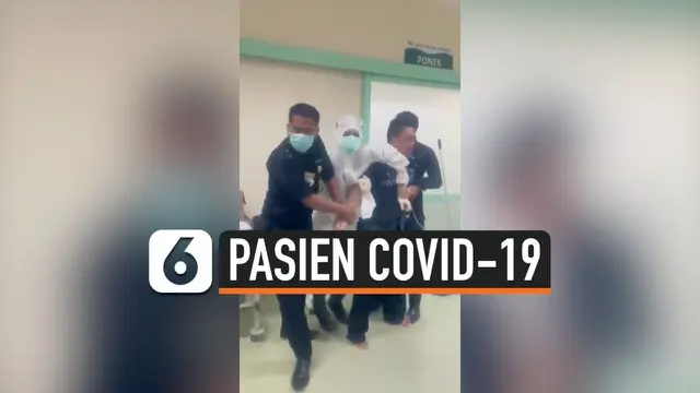 Seorang pasien COVID-19 mengamuk di RSUD Pasar Minggu, Jakarta Selatan. Kapolsek Metro Pasar Minggu Kompol Bambang Handoko mengatakan kemarahan pasien karena ingin segera mendapat kamar perawatan.