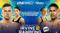 Siaran langsung One Friday Fights eksklusif di Vidio. (dok. vidio.com)