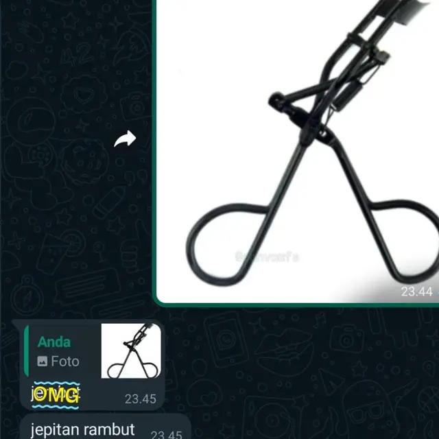 6 Chat Jawaban Cowok Ketika Ditanya Soal Penjepit Bulu Mata Ini Kocak