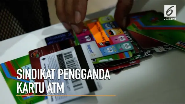 Dalam waktu berdekatan polisi menangkap sejumlah pelaku pengganda kartu ATM di berbagai daerah.