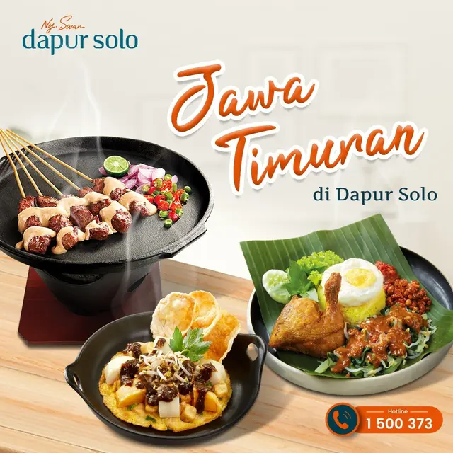 Dapur Solo Buka Outlet Baru di Jakarta Pusat dengan Tampilan Interior Bernuansa Tradisional Modern