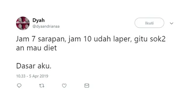 cuitan dasar aku